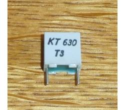 KT-Kondensator 1,2 nF 630V 5 % radial grau